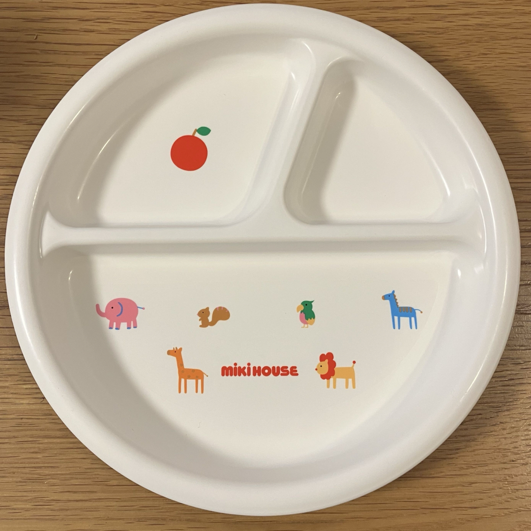 mikihouse(ミキハウス)のミキハウス キッズプレート インテリア/住まい/日用品のキッチン/食器(食器)の商品写真