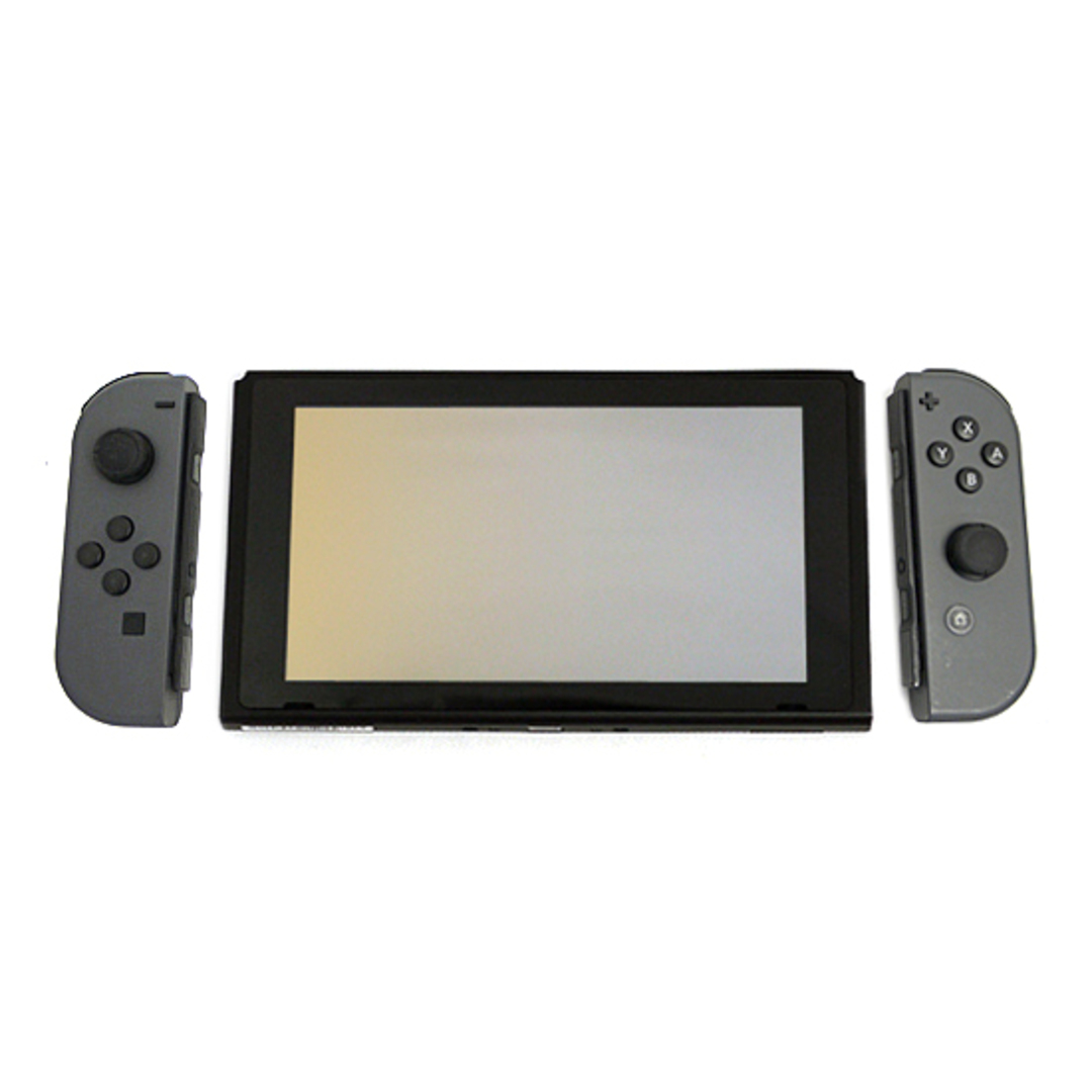 卸売 任天堂 Nintendo Switch グレー 液晶画面いたみ 元箱あり Nintendo Switch