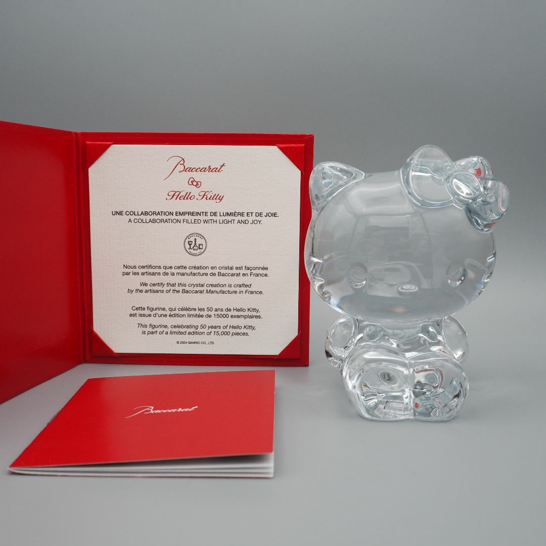 Baccarat - 【新品未使用】バカラ ハローキティ Baccarat Hello Baccarat - 【新品未使用】バカラ ハローキティ Baccarat Hello