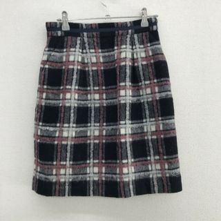 【MISCH MASCH】ミッシュマッシュ　黒系　チェック柄　38　スカート　チェック　ボトムス(その他)