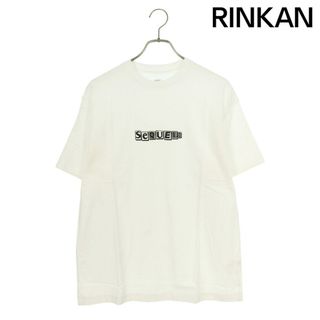 シークエル(SEQUEL)のシークエル  23AW  SQ-23AW-ST-06 ロゴプリントTシャツ メンズ M(Tシャツ/カットソー(半袖/袖なし))