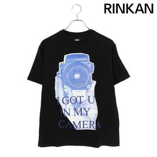 シークエル(SEQUEL)のシークエル  23AW  SQ-23AW-ST-04 カメラ英字フォトプリントTシャツ メンズ S(Tシャツ/カットソー(半袖/袖なし))