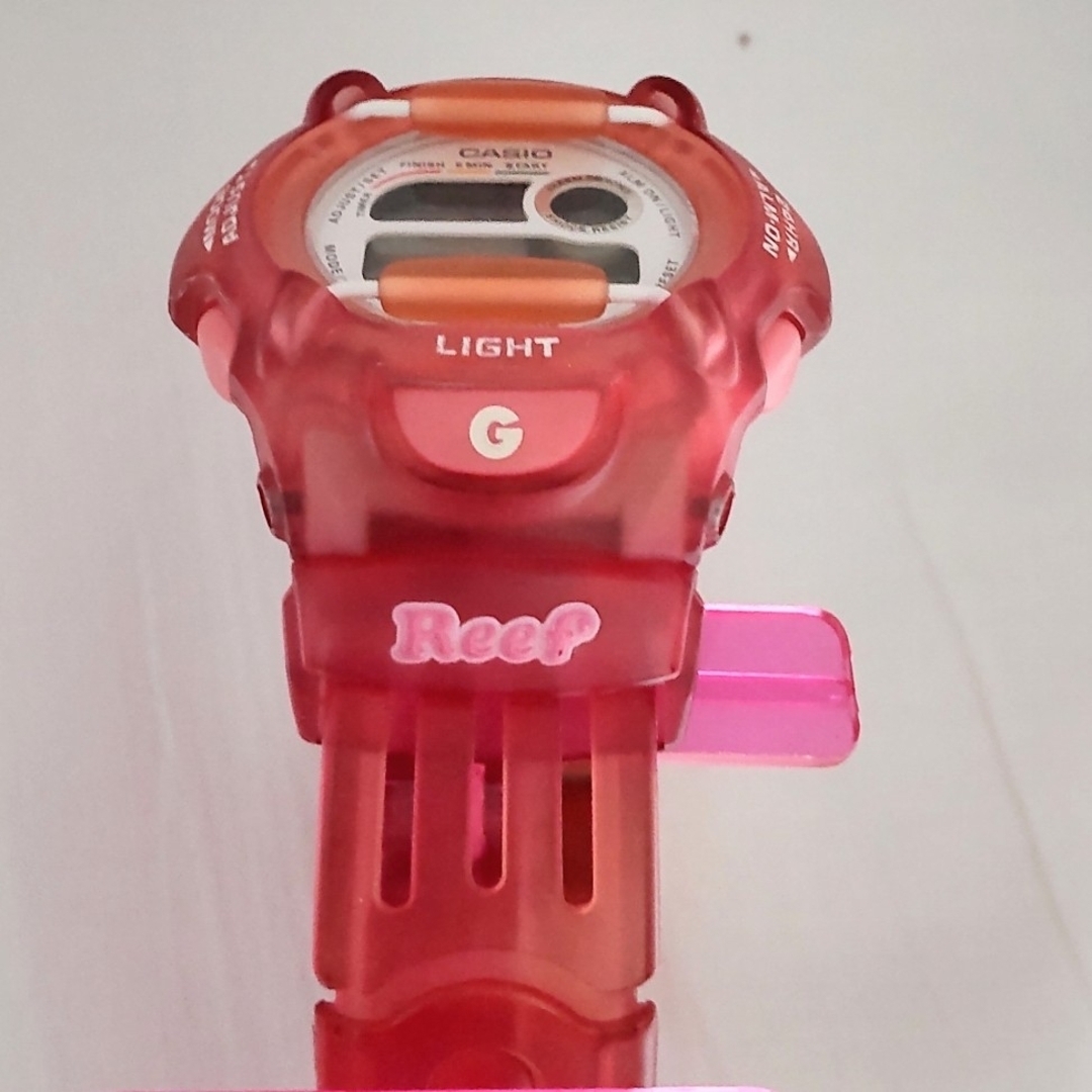 ミニーマウス(ミニーマウス)のBaby-G 370 ミニーちゃん カスタム染色ローズピンク 💕 レディースのファッション小物(腕時計)の商品写真
