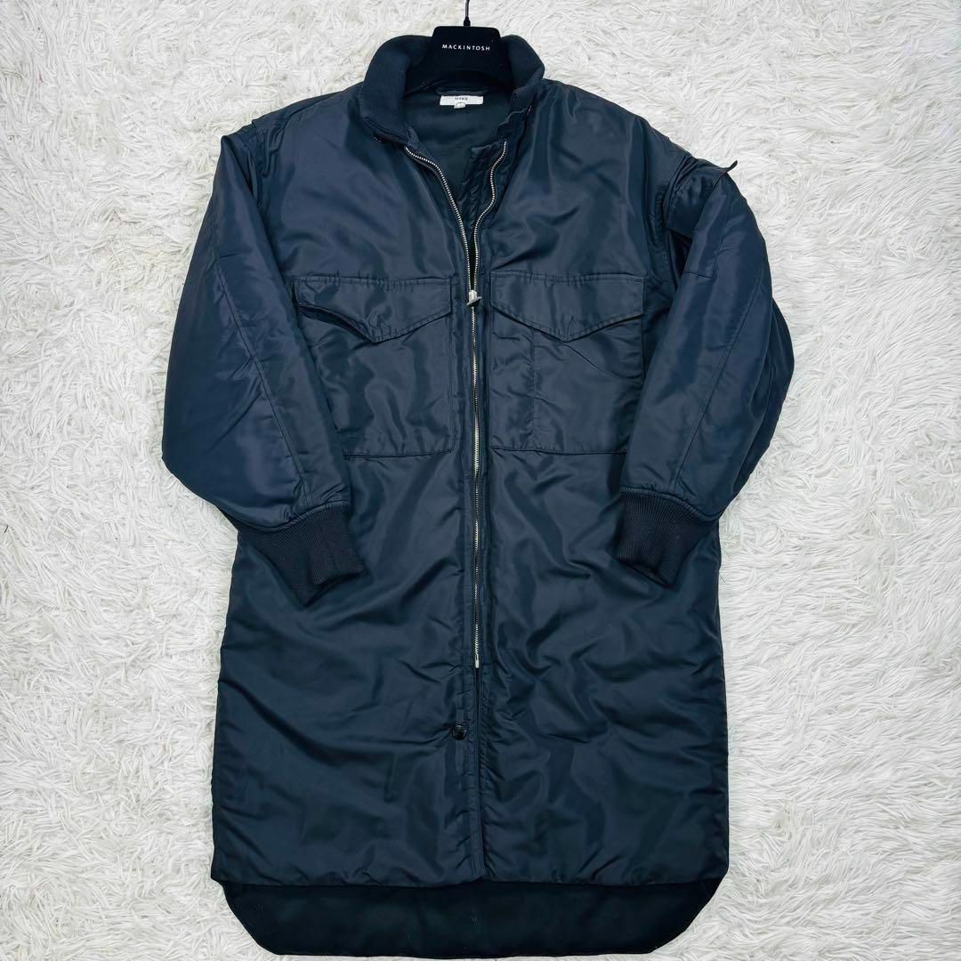 HYKE - 極美品 HYKE G8 ウエップロングジャケット MA-1 HYKE - 極美品 HYKE G8 ウエップロングジャケット MA-1