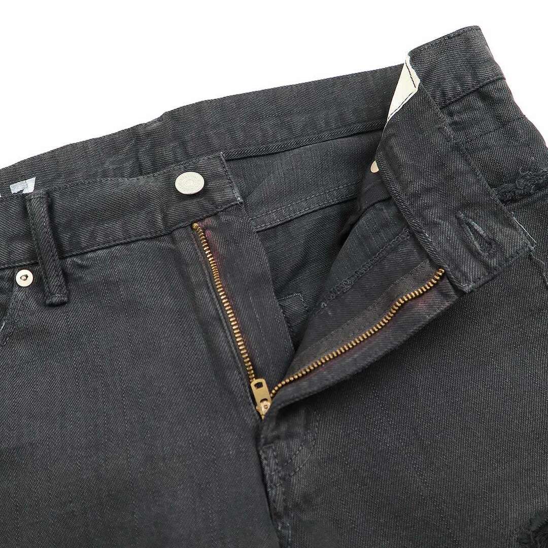 VISVIM - visvim ビズビム 20SS SOCIAL SCULPTURE 12 BLK DMGD VISVIM - visvim ビズビム 20SS SOCIAL SCULPTURE 12 BLK DMGD