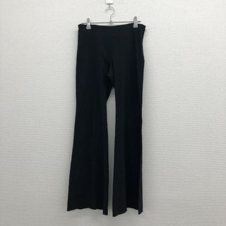 【Miki MIALY】 ミキミアリー　黒系　40　フレアパンツ　ワイドパンツ　無地　シンプル　ボトムス(その他)