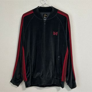Needles - needles 18ss ベロア トラックジャケット ブラック Needles - needles 18ss ベロア トラックジャケット ブラック