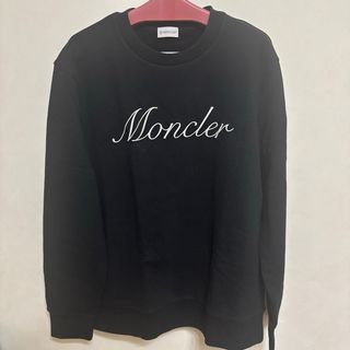 MONCLER - MONCLER モンクレールビッグロゴスウェットトレーナー MONCLER - MONCLER モンクレールビッグロゴスウェットトレーナー