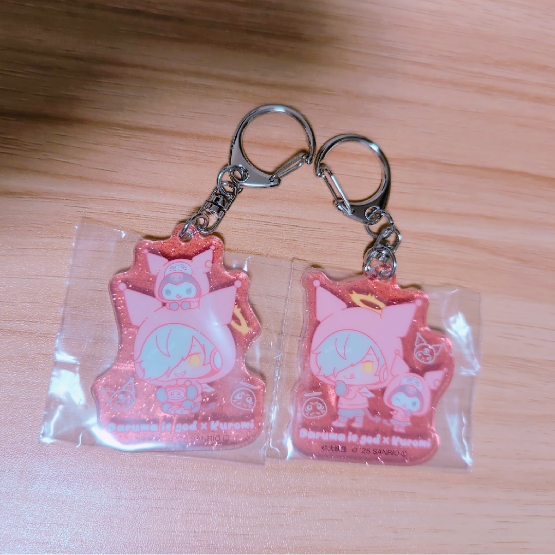 だるまいずごっど アクリルキーホルダーセット エニマイくじ エンタメ/ホビーのおもちゃ/ぬいぐるみ(キャラクターグッズ)の商品写真