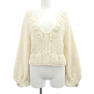 CHANEL - 本物 シャネル リブ切替 カシミヤ ハイネック 長袖 CHANEL - 本物 シャネル リブ切替 カシミヤ ハイネック 長袖