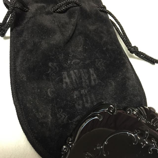 ANNA SUI(アナスイ)のアナスイ ANNA SUI 手鏡 ミラー ブラック 黒 コスメ/美容のコスメ/美容 その他(その他)の商品写真