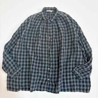 ichi - 新品 イチアンティークス リネン タータンチェック ichi - 新品 イチアンティークス リネン タータンチェック