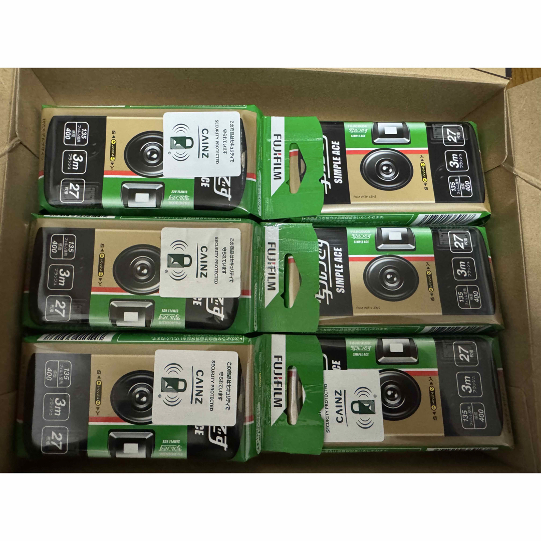 富士フイルム(フジフイルム)の【新品未開封】写ルンです 6個セット インスタントカメラ スマホ/家電/カメラのカメラ(フィルムカメラ)の商品写真