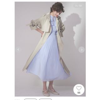 CELFORD - 新品セルフォード♡4wayプリーツトレンチコートの CELFORD - 新品セルフォード♡4wayプリーツトレンチコートの