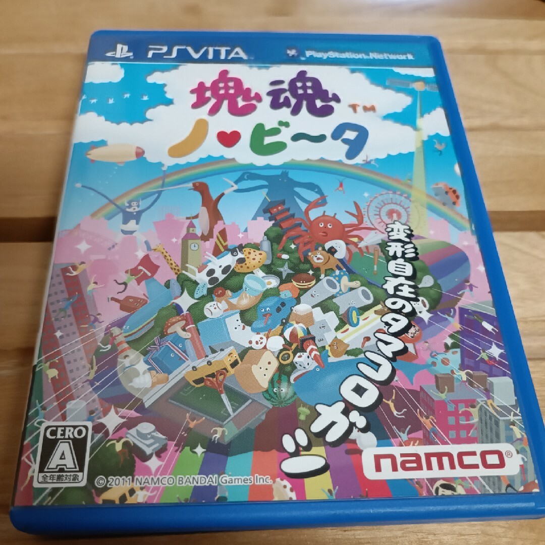 BANDAI NAMCO Entertainment(バンダイナムコエンターテインメント)の塊魂 ノ・ビ~タ エンタメ/ホビーのゲームソフト/ゲーム機本体(携帯用ゲームソフト)の商品写真