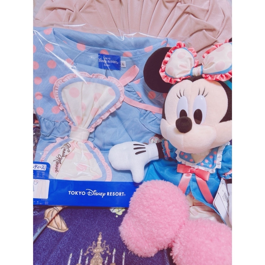 Disney - ミニーのパジャマパーティ ぬいぐるみ ミニー ルーム Disney - ミニーのパジャマパーティ ぬいぐるみ ミニー ルーム