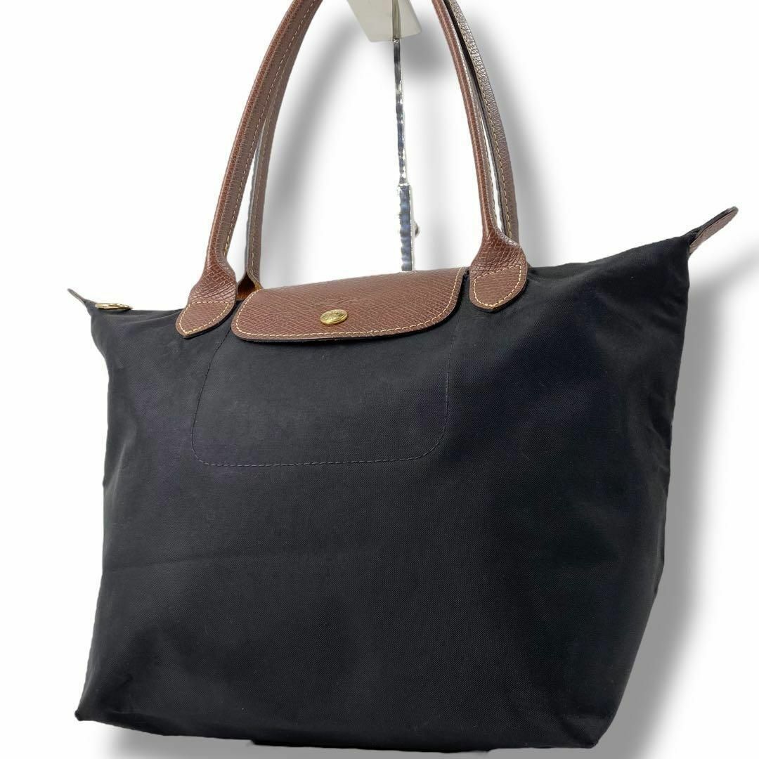LONGCHAMP - Longchamp ロンシャン ルプリアージュ トートバッグ ブラック