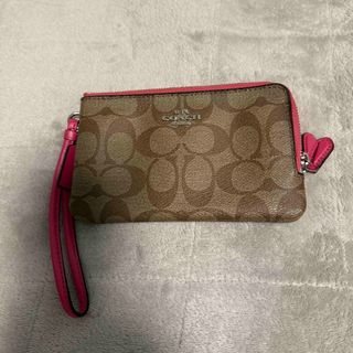 COACH - 極美品 希少 コーチ アクセサリーポーチ ワンショルダー COACH - 極美品 希少 コーチ アクセサリーポーチ ワンショルダー