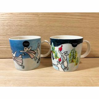ARABIA - ビアマグ ARABIA アラビア アネモネ Dハンドル カップ ARABIA - ビアマグ ARABIA アラビア アネモネ Dハンドル カップ