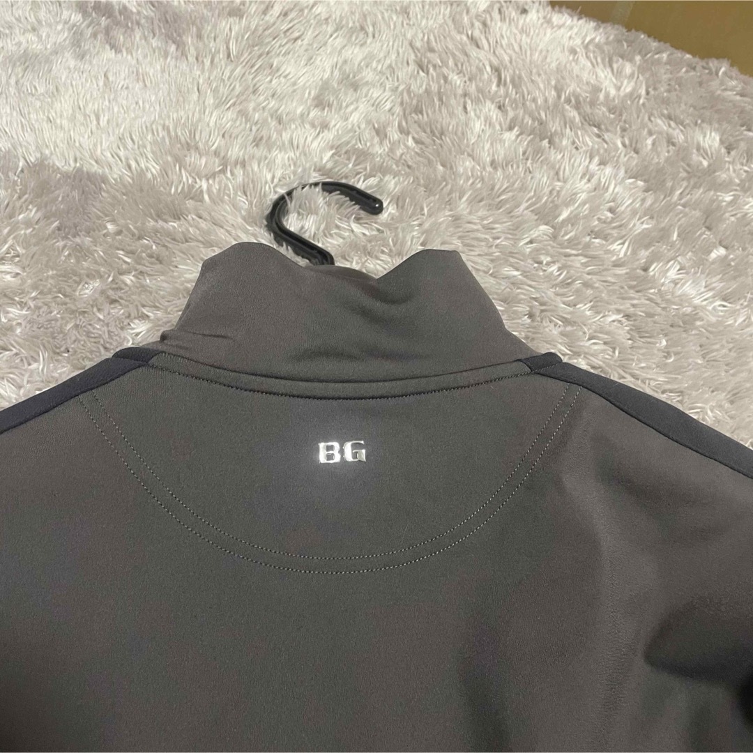 BRIEFING(ブリーフィング)のBRIEFING トップス BRG243M09トリコロールラインハーフジップXL スポーツ/アウトドアのゴルフ(ウエア)の商品写真
