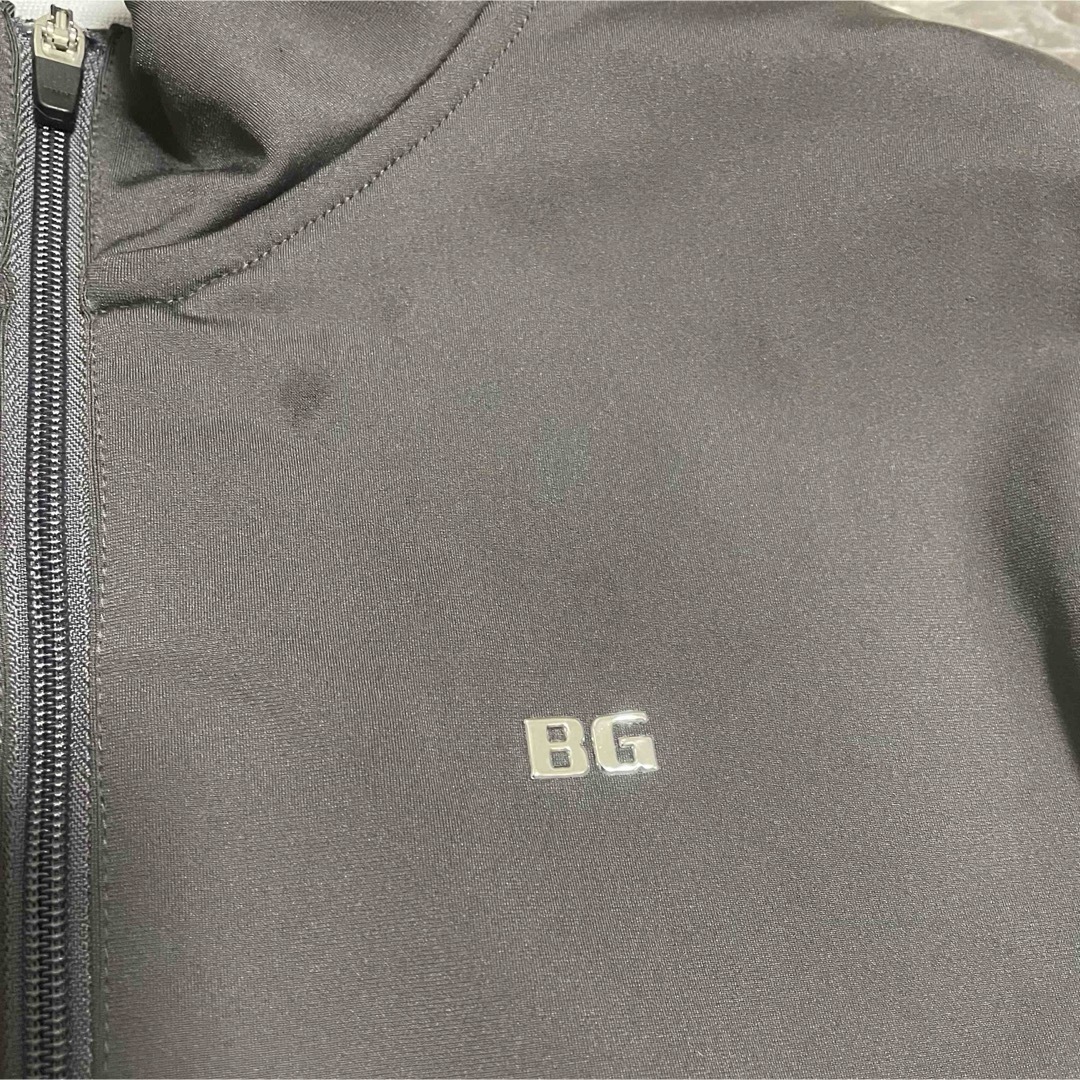 BRIEFING(ブリーフィング)のBRIEFING トップス BRG243M09トリコロールラインハーフジップXL スポーツ/アウトドアのゴルフ(ウエア)の商品写真