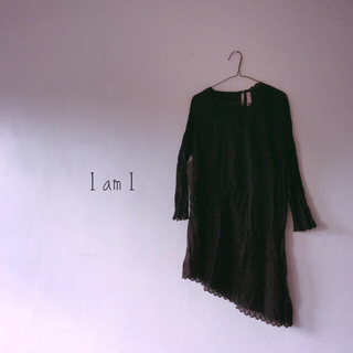 アイアムアイ(I am I)のI am I ワンピース 透け感(ひざ丈ワンピース)