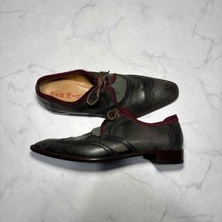 MIU MIU - 00SS miumiu ウイングチップ レザーシューズ メッシュ MIU MIU - 00SS miumiu ウイングチップ レザーシューズ メッシュ