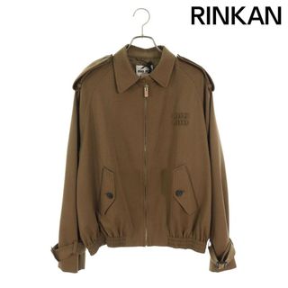 MIU MIU - ミュウミュウ 24SS ML1041 ロゴワッペンモヘヤジップ MIU MIU - ミュウミュウ 24SS ML1041 ロゴワッペンモヘヤジップ