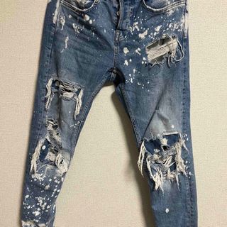 ZARA - 『完売品』 Zara デニムバミューダショーツ balenciagaの ZARA - 『完売品』 Zara デニムバミューダショーツ balenciagaの