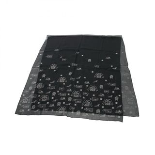CHANEL(バンダナ/スカーフ ・ ブラック/黒色系)のフリマ CHANEL(バンダナ/スカーフ ・ ブラック/黒色系)のフリマ