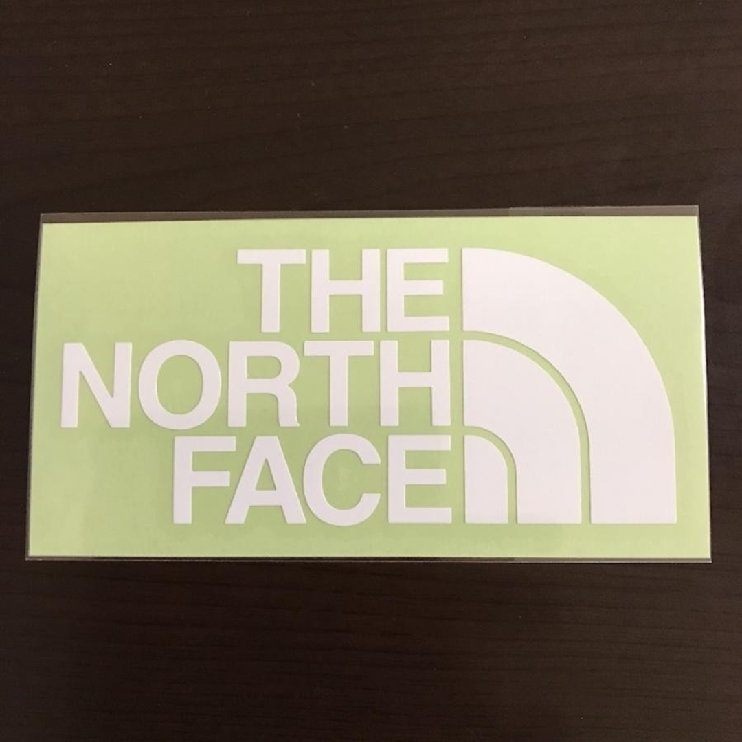 THE NORTH FACE(ザノースフェイス)の(縦7cm横14cm)THENORTHFACE ノースフェイス ステッカー スポーツ/アウトドアのスポーツ/アウトドア その他(その他)の商品写真