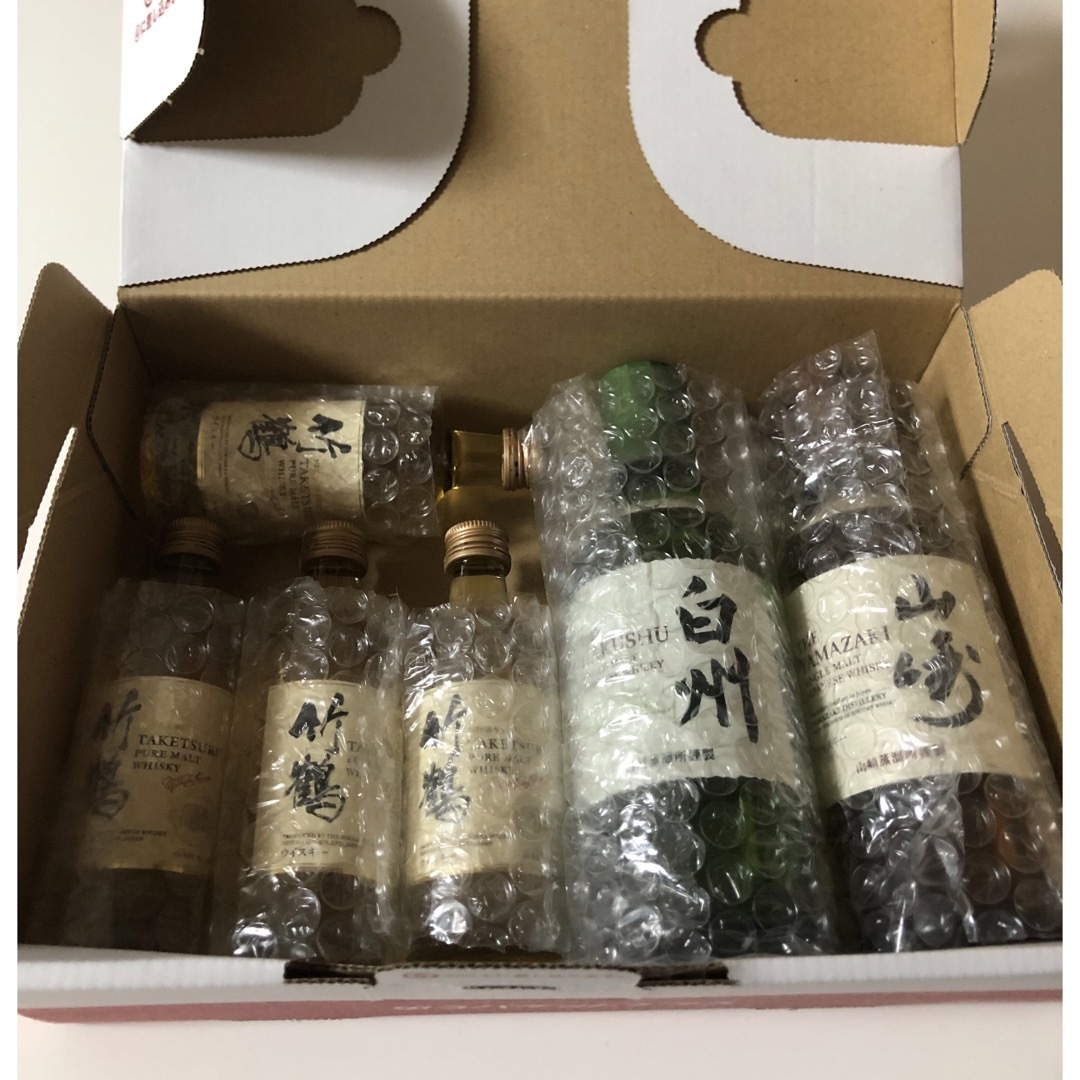 【ゆうさん様】響、竹鶴、山崎、白州、他　ミニボトルセット8本 楽天市場】【飲み比べセット】大人気国産 ウイスキー 飲み比べ
