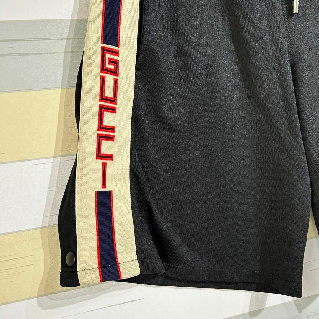 人気】GUCCI グッチ パンツ ハーフパンツ ロゴ Sサイズ お買い得