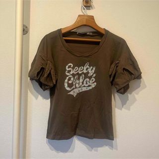 今話題のアイテムを SEE shop coni's by クロエtシャツ38の通販 - CHLOE BY Tシャツ(半袖+袖なし)
