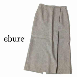 ebure - エブール ebure◇クリスタルシアーロングフレアスカート ebure - エブール ebure◇クリスタルシアーロングフレアスカート