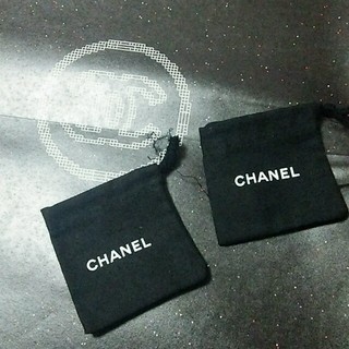 シャネル(CHANEL)のシャネル保存布袋❤２枚セット未使用(ショップ袋)