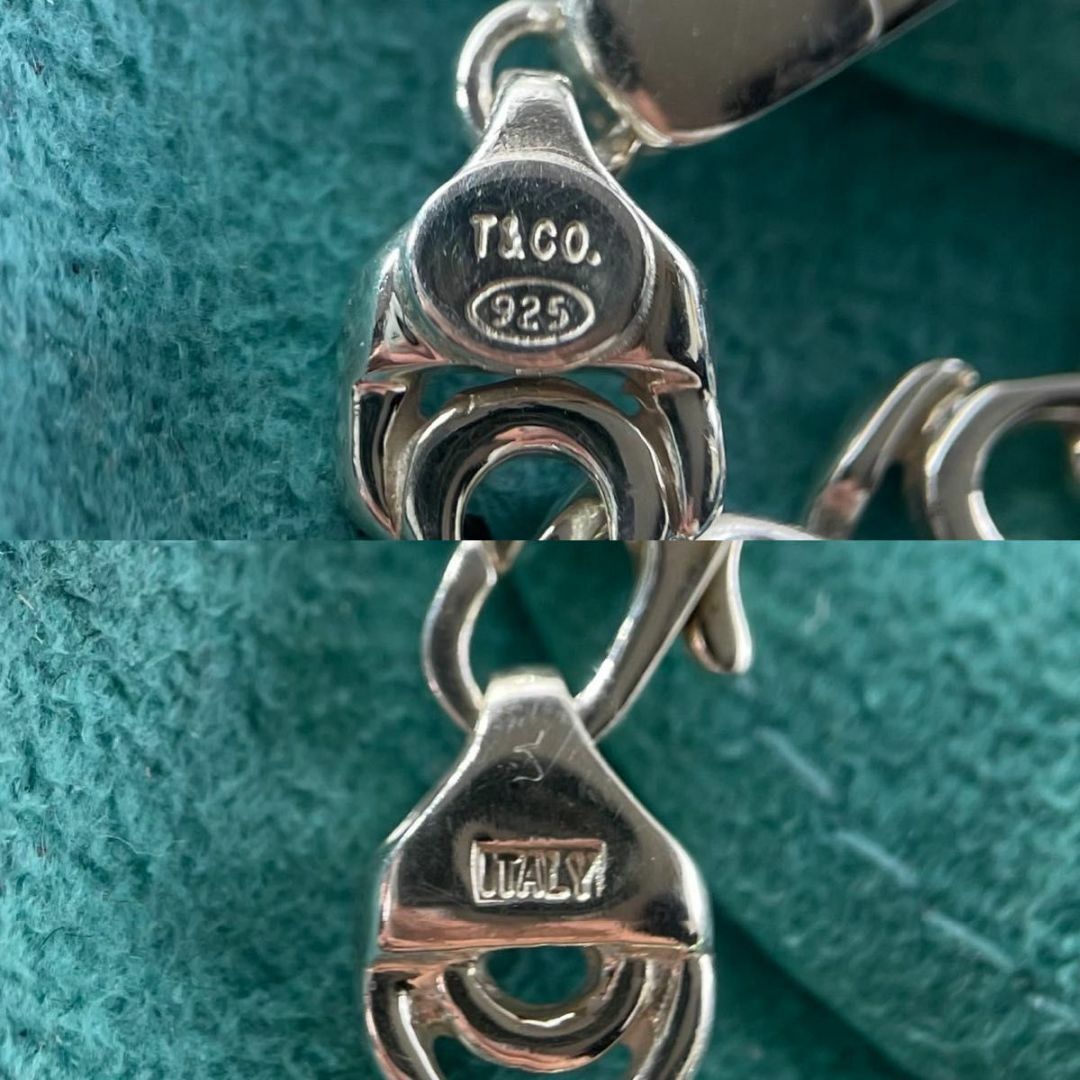 オールドティファニー 希少 リンク ブレスレット T43fe Tiffany & Co. - オールドティファニー 希少 リンク