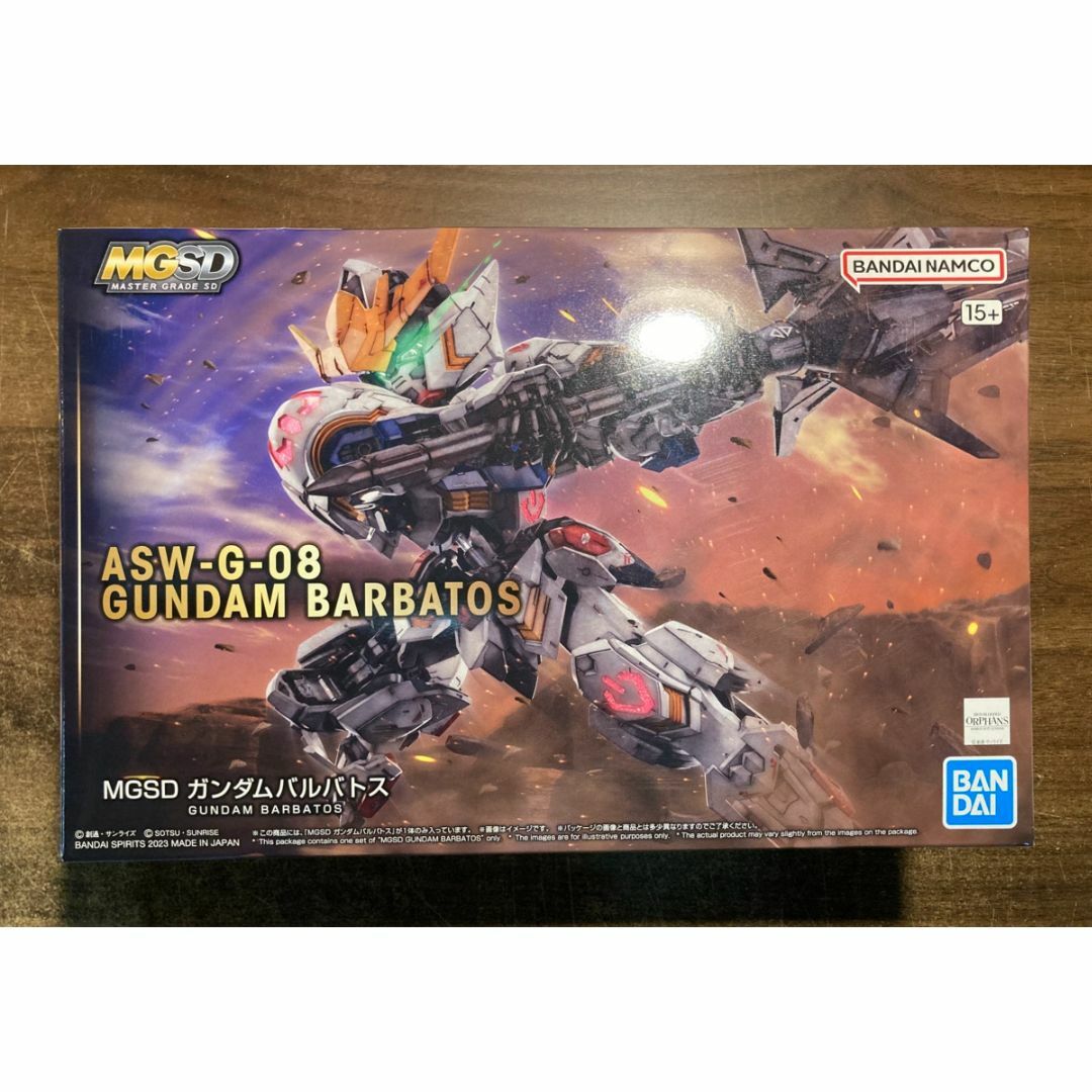 BANDAI - MGSD 機動戦士ガンダム 鉄血のオルフェンズ ガンダムバルバトス L1