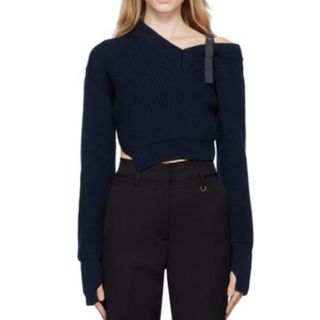 Acne Studios - Ane Studios バタフライ ピンク ニットの通販 Acne Studios - Ane Studios バタフライ ピンク ニットの通販