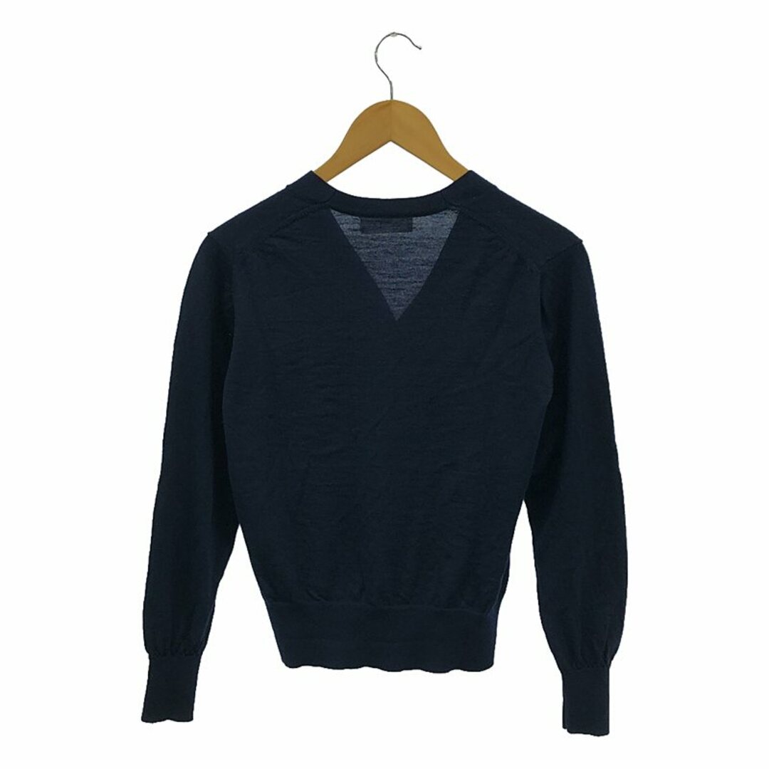 TOGA PULLA(トーガプルラ)のTOGA PULLA / トーガプルラ | High gauge knit cardigan カーディガン | 36 | ネイビー | レディース レディースのトップス(カーディガン)の商品写真