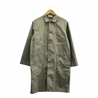ビューティフルピープル(beautiful people)のbeautiful people / ビューティフルピープル | バックロゴ オーバーコート | グレー系 | メンズ(その他)