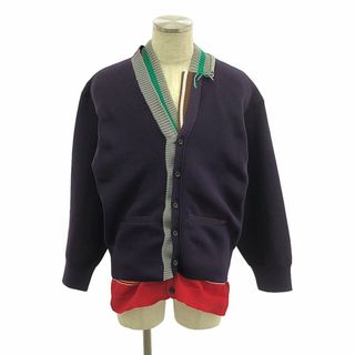 kolor - kolor ショールカラー ローゲージニット カーディガン kolor - kolor ショールカラー ローゲージニット カーディガン