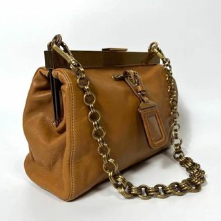 PRADA - PRADA プラダ ワンショルダー ハンドバッグ がま口 PRADA - PRADA プラダ ワンショルダー ハンドバッグ がま口