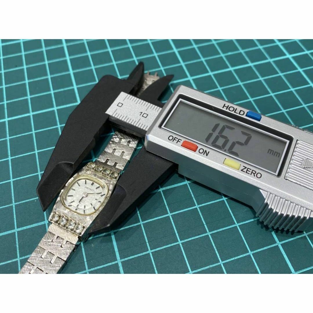手巻き 稼働 SEIKO セイコー 23石 WGP 難あり 051M5 レディースのファッション小物(腕時計)の商品写真