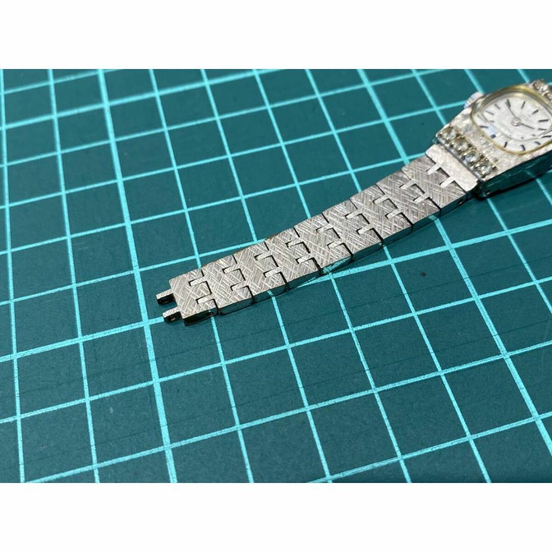 手巻き 稼働 SEIKO セイコー 23石 WGP 難あり 051M5 レディースのファッション小物(腕時計)の商品写真