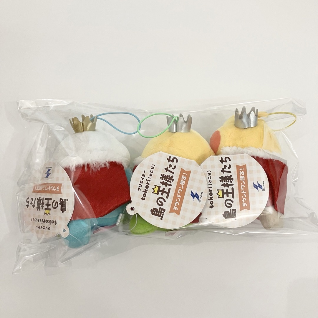 新品 鳥の王様たち マスコット 3種セット ぬいぐるみ ラウンド 新品 鳥の王様たち マスコット 3種セット ぬいぐるみ ラウンド