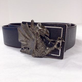 PRADA - 【90サイズ】プラダ PRADA メンズ ベルト シルバー PRADA - 【90サイズ】プラダ PRADA メンズ ベルト シルバー