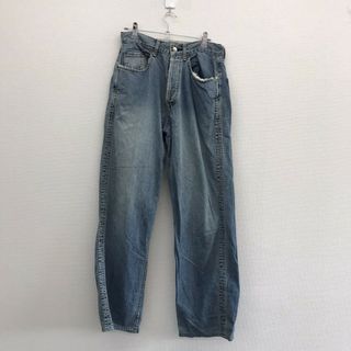 【REPLAY】リプレイ　青系　30　デニムパンツ　ワイドパンツ　ボトムス　カジュアル　ゆったり(デニム/ジーンズ)