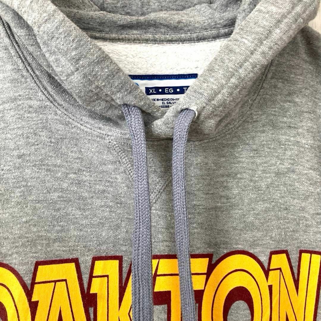 Russell Athletic(ラッセルアスレティック)のラッセルアスレチック　OAKTONカレッジプリントスウェットパーカー XL 古着 メンズのトップス(パーカー)の商品写真