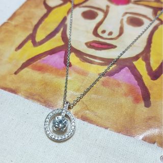 【楽ギフ_のし宛書】 SWAROVSKI - □新品同様□ SWAROVSKI スワロフスキー ライン ネックレス、ペンダント、チョーカー